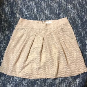 Brand new, rose gold skirt